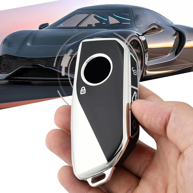 

Car Key Fob Cover TPU Car Remote Key Case Cover Shell For BMW 1 3 Series X1 X2 X3 X5 530 325li 320li F15 F16