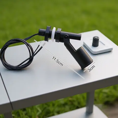 1Pc 12V-110V 수위 스위치 액체 레벨 센서 PP 플라스틱 볼 플로트 스위치 수위 스위치