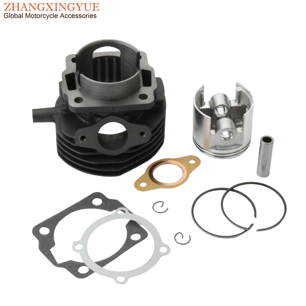 Scooter 102cc Big Bore Racing Cylinder Block Kit For Piaggio Ape 50 Vespa PK HP XL Special 50cc D 55mm 2T Engine Parts