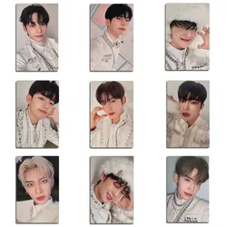 9Pcs/Set KPOP Zerobaseone Melting Point 2rd Album Selfie Photocards Zhanghao Gunwook Matthew Lomo Cards Charm Postcard Fans Gift