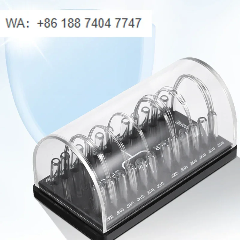 Orthodontic Arch Wire Placement Round Wire Acrylic Box Square Transparent Dental Orthodontic Materials