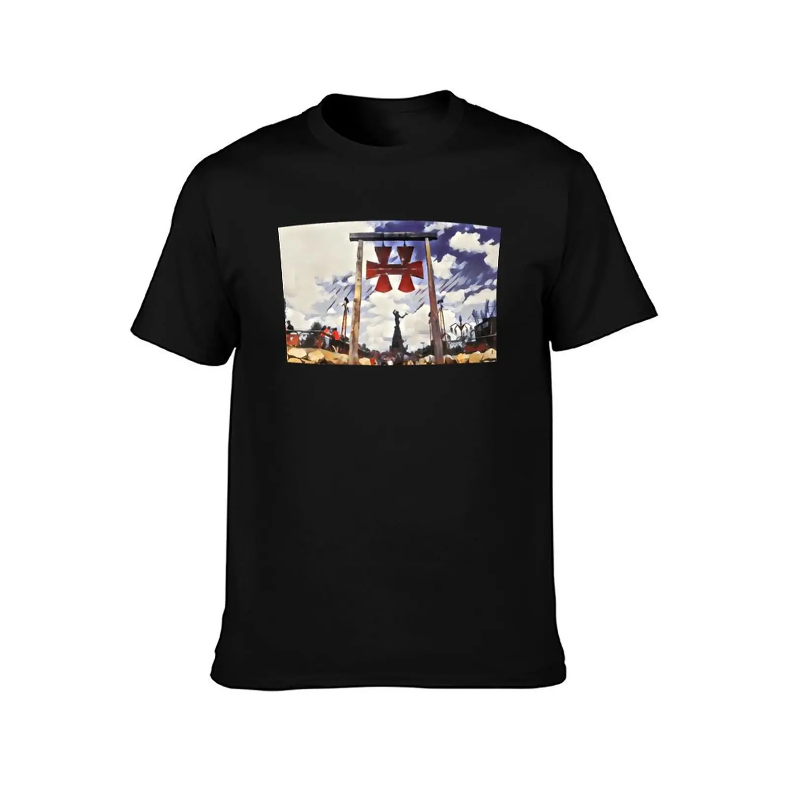 Hellfest Music Festival, Clisson, France (v3) T-Shirt man t shirt summer T-Shirt