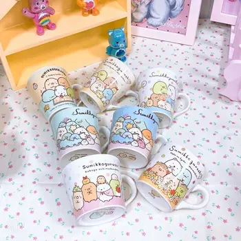 일본 귀여운 만화 Sumikkogurashi 작은 동물 귀여운 세라믹 머그잔, 물 컵, 랜덤 스타일 블라인드 박스, 커피 컵 Best5 일본 귀여운 만화 Sumikkogurashi 작은 동물 귀여운 세라믹 머그잔, 물 컵, 랜덤 스타일 블라인드 박스, 커피 컵 Best5