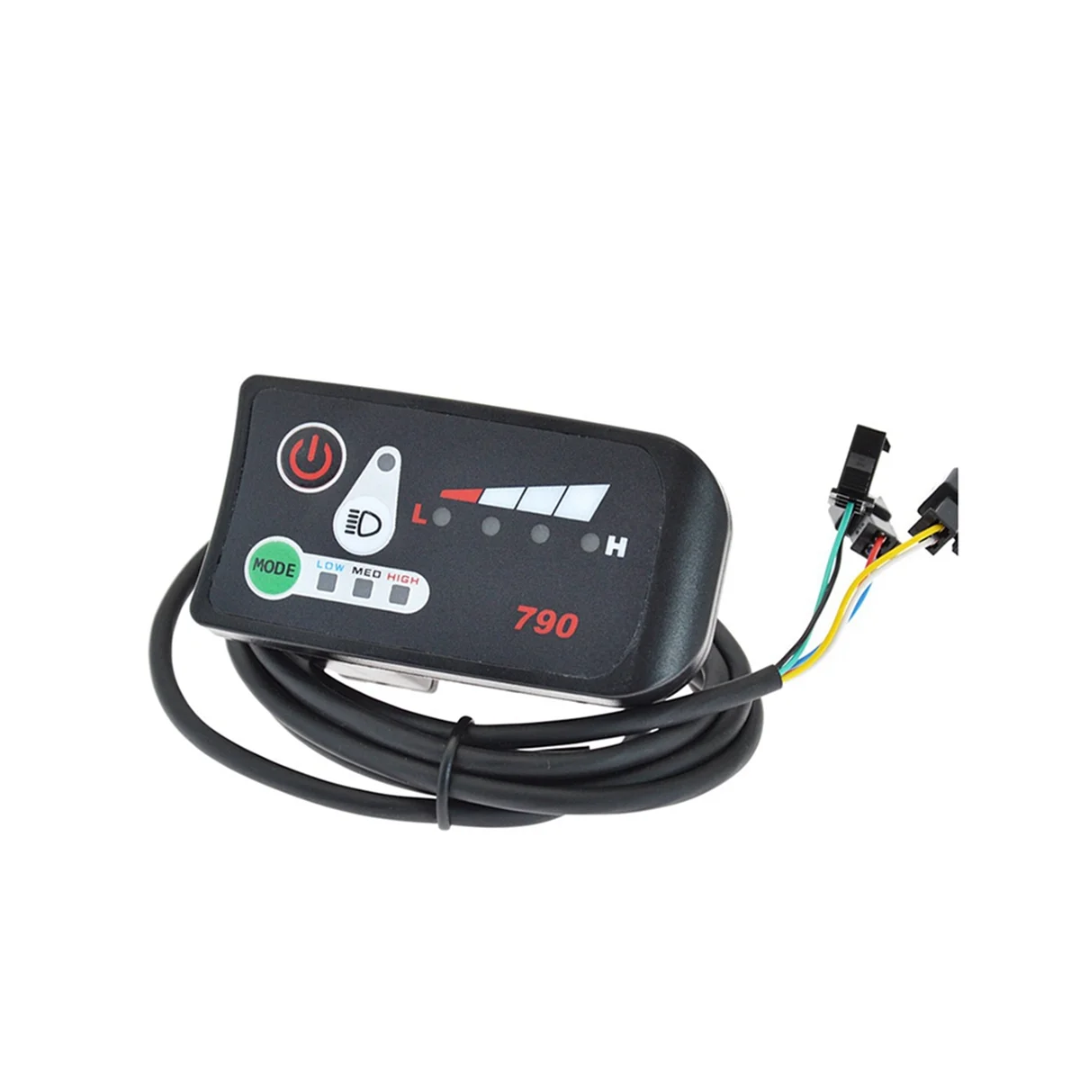 36V Electric Vehicle Electric Bicycle Meter LED Power Display 6 Km Booster Meter 790 Meters