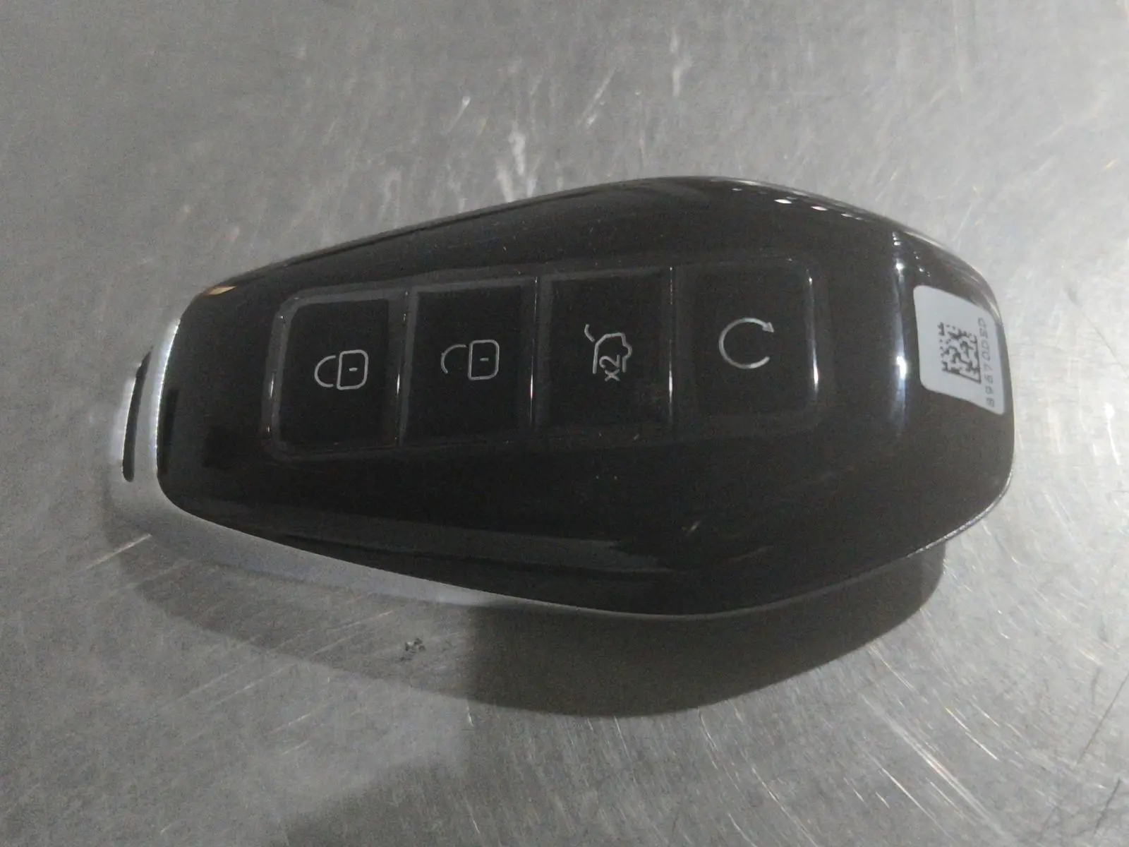 BYD Leopard 8 Right-Hand Drive Denza N8L Aluminum Alloy Black Smart Keys SNHA-3791200A Car Remote Fob 433MHZ Flip Key Auto