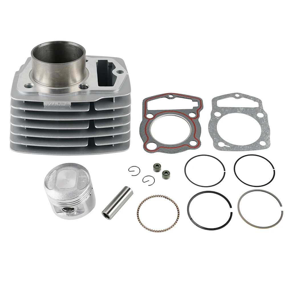 For Honda CB125S 1976-1985 CL125S 1973-1974 XL125 1976-1978 SL125 1971-1973 Single Engine Cylinder Piston Top End Rebuild Kit