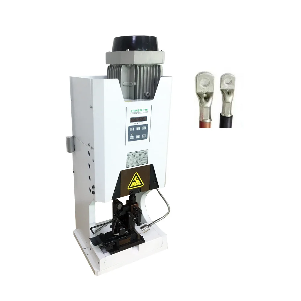 

Factory Supply Electric Terminal Lug Crimping Machine 4T Terminal Crimping Machine 6T Crimping Machine With Low Price