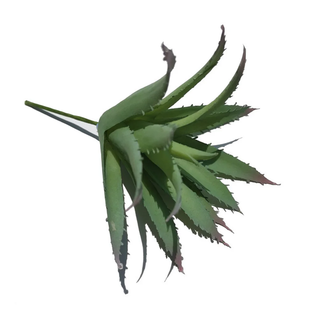 

3Pcs Simulation Aloe Artificial Plants Home Garden Fairy Wedding Decor Easy Care Fresh Feeling Artificial Plants