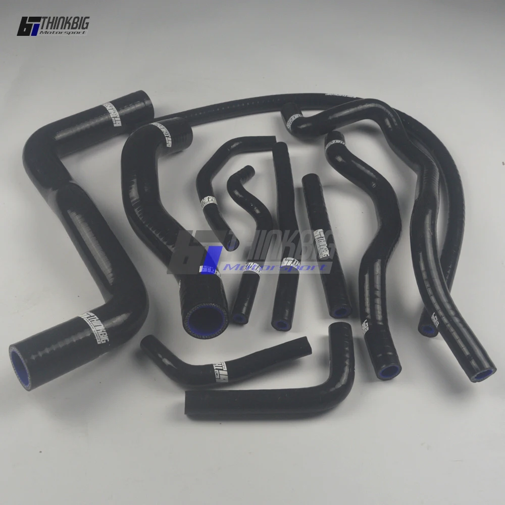 Silicone Radiator Hose Kit For 1996-2003 Mitsubishi Galant/Legnum VR4 2.5L 6A13TT (11pcs)