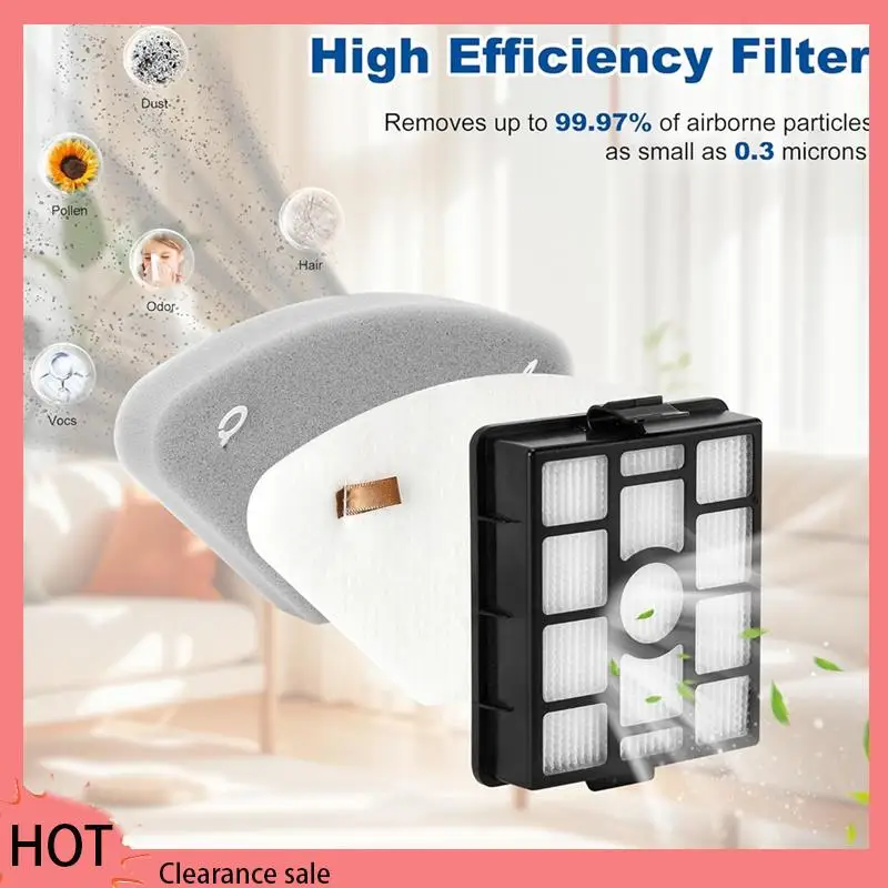 

For Shark IP3251/IP3251C/IP3252/IP3251EUT Vacuum Cleaner Filter And Filter Cotton Base Station Filter Replacement Part