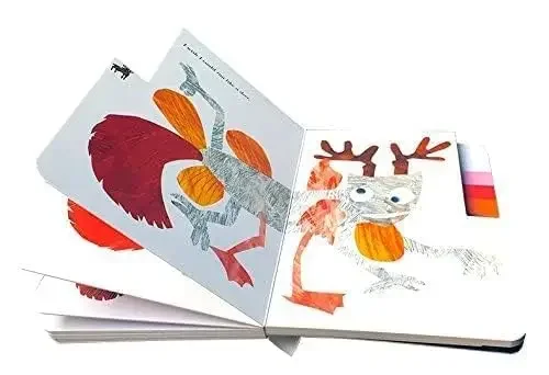 The Mixed-up Chameleon, Eric Carle, Baby Children's books aged 1 2 3, English picture book, 9780694011476