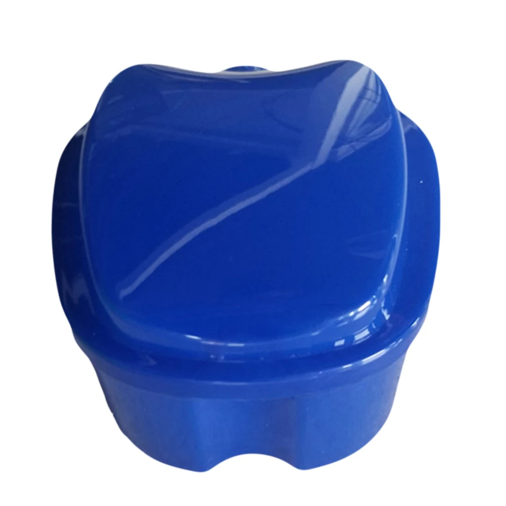 

2Pcs Denture Storage Box Portable Hygienic Container for False Teeth Daily Use Party Wedding Colleague Reunion