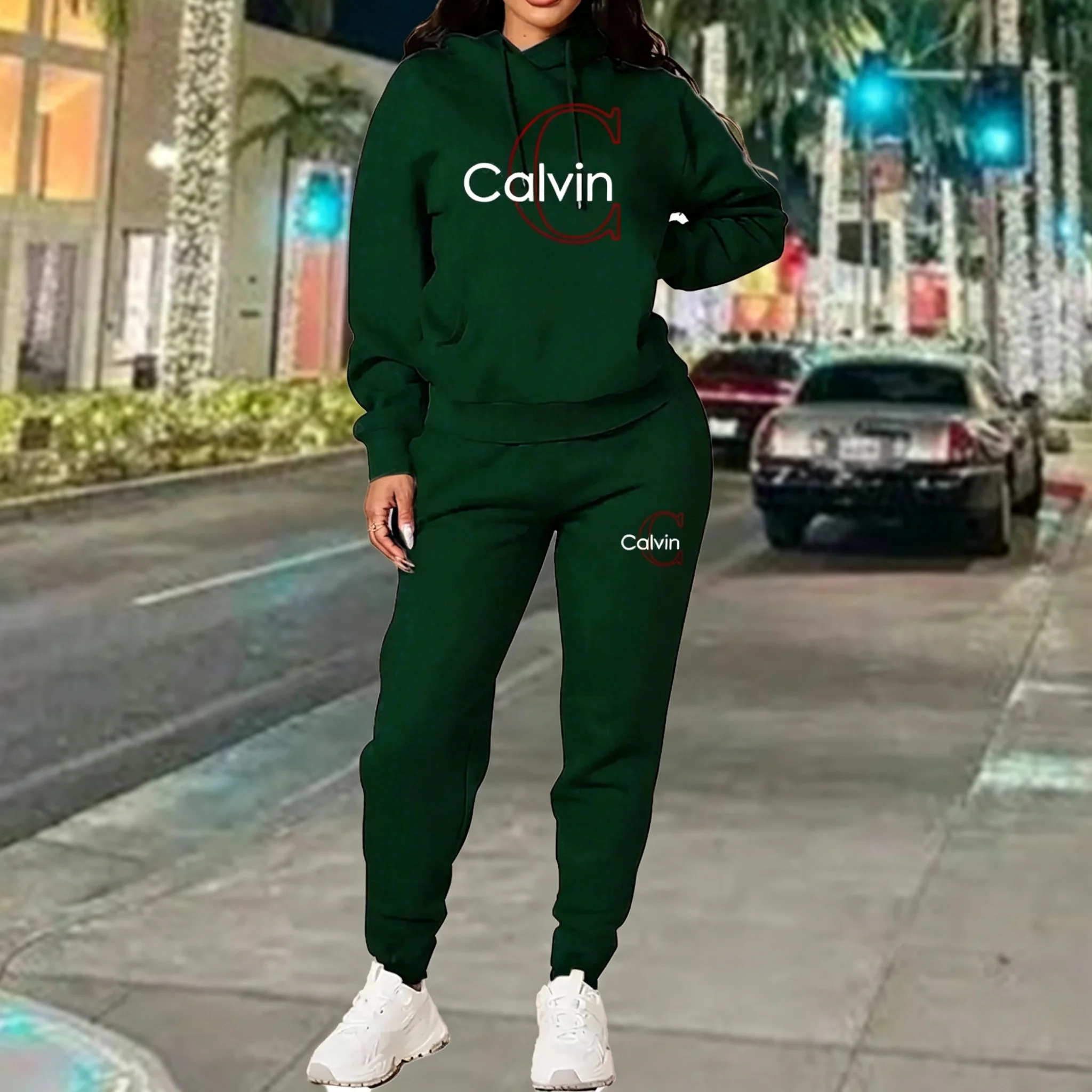 Damskie zestawy: bluza z kaptu – Winter Clothing Outfits recenzja i cena