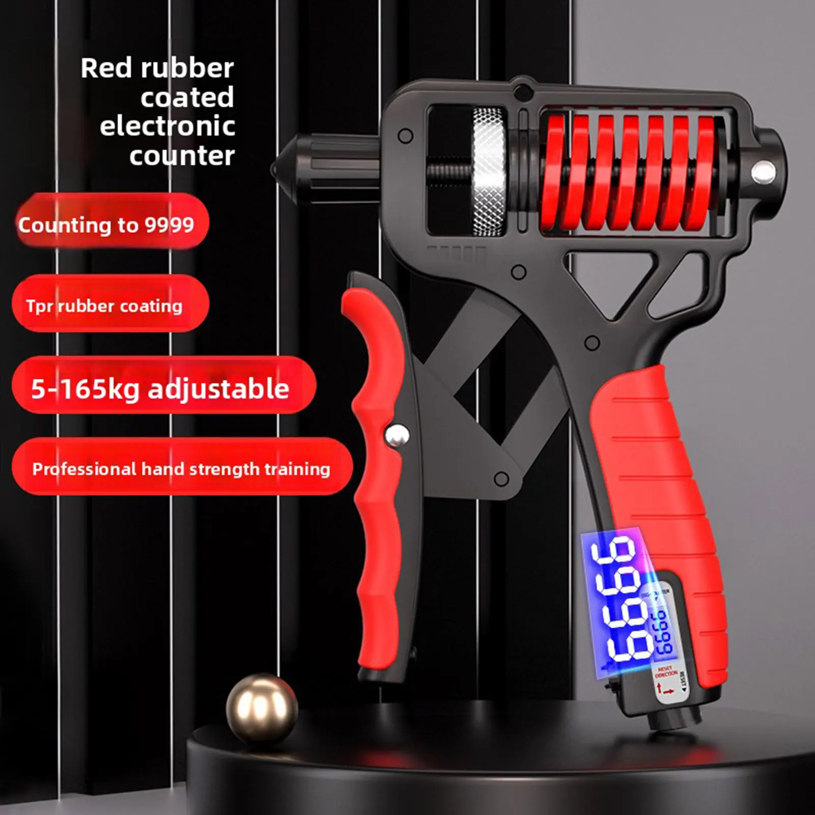 5–165kg Wrist Forearm Trainers With Counter Adjustable Hand Grip Strengthener Can Quickly Strengthen Forearm Strength Equipment - view 2