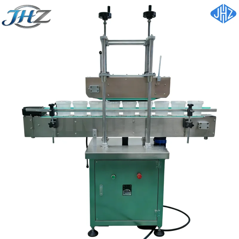 Máquina de Prensado Automática JHZ para Tapas de Corcho en T para Botellas de Ginebra, Alimentos, Vino, Whisky, Licores y Aceite Comestible