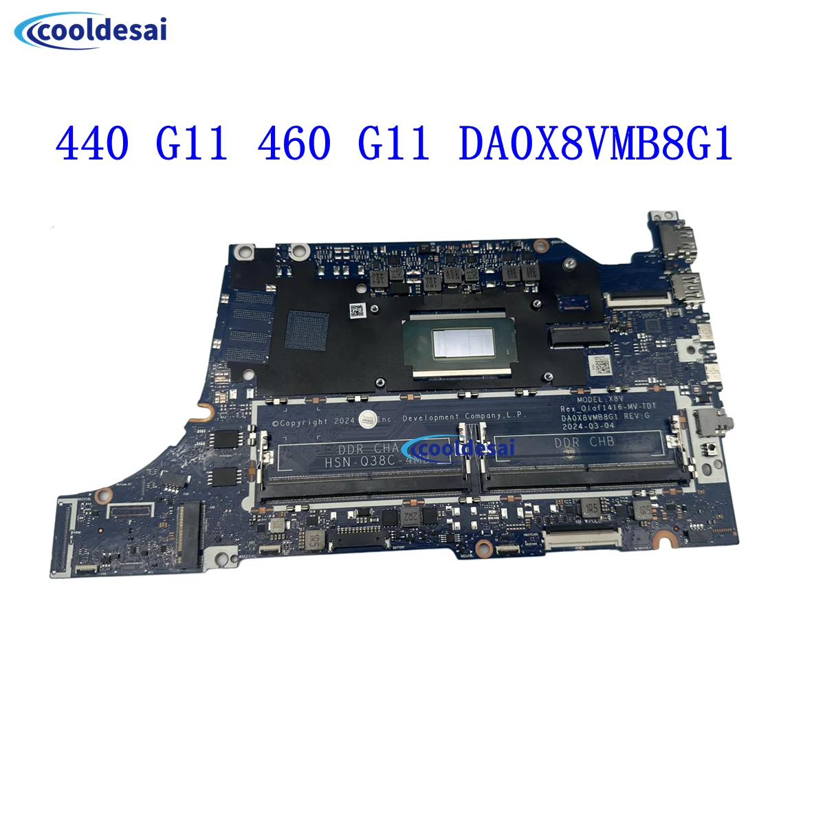 

Материнская плата для ноутбука HP ProBook 440 G11 460 G11 U5-125H U5-125U DA0X8VMB8G1 N95763-601 N95765-601 UMA 100% протестировано, полностью работает
