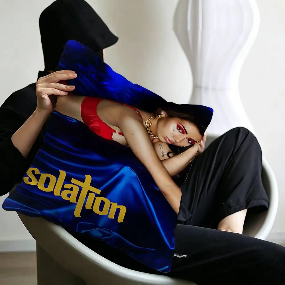 Singer Kali Uchis  Cushion Cover Pillowcase Upholstery Sofa Throw Pillow Home Decor Pillowcas
