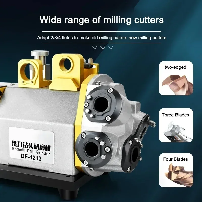 DF-1613 milling cutter drill bit integrated grinding machine compound sharpener small fool type  sharpener