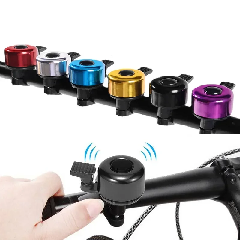 

1pcs Bicycle Bell Alloy Mountain Road Bike Horn Sound Alarm Doorbell Safety Warning Cycling Handlebar Metal Ring Call MTB 250401