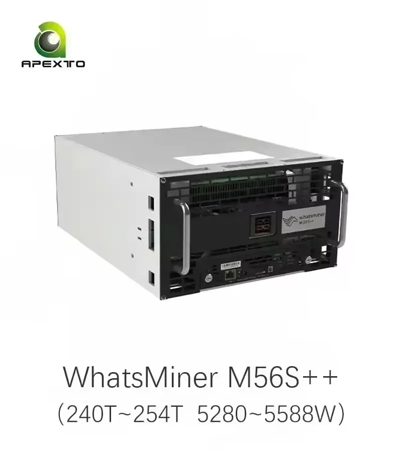 BUY 2 GET 1 FREE: MicroBT Whatsminer M56S++ 248T  258T 5280W BTC BCH Mining Immersion Cooling Miner