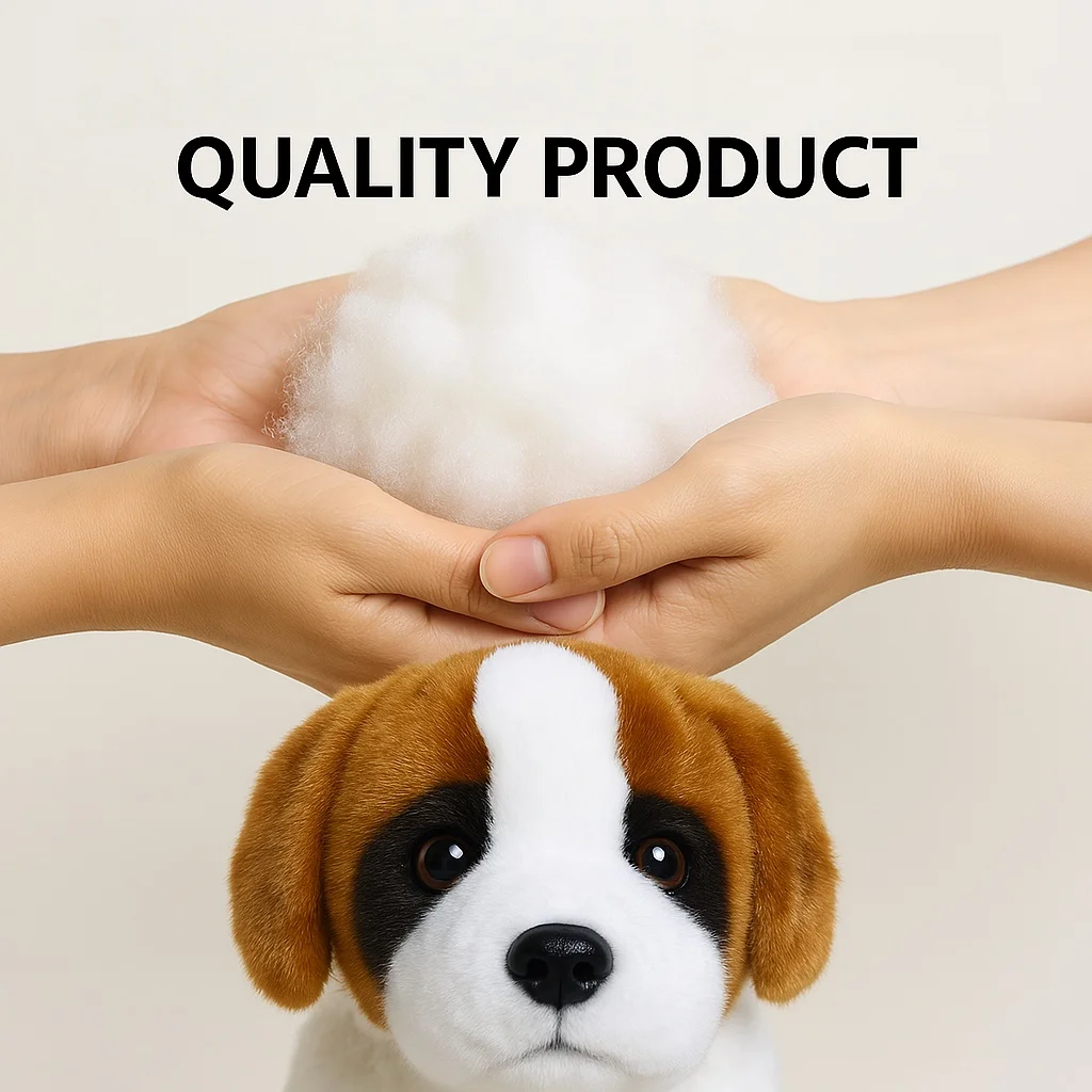 ตุ๊กตาสุนัขเซนต์เบอร์นาร์ดเหมือนจริง ขนาด 11.8 นิ้ว - ตุ๊กตาจำลองนุ่มพิเศษ ของขวัญสำหรับเด็ก ของสะสม ของตกแต่ง