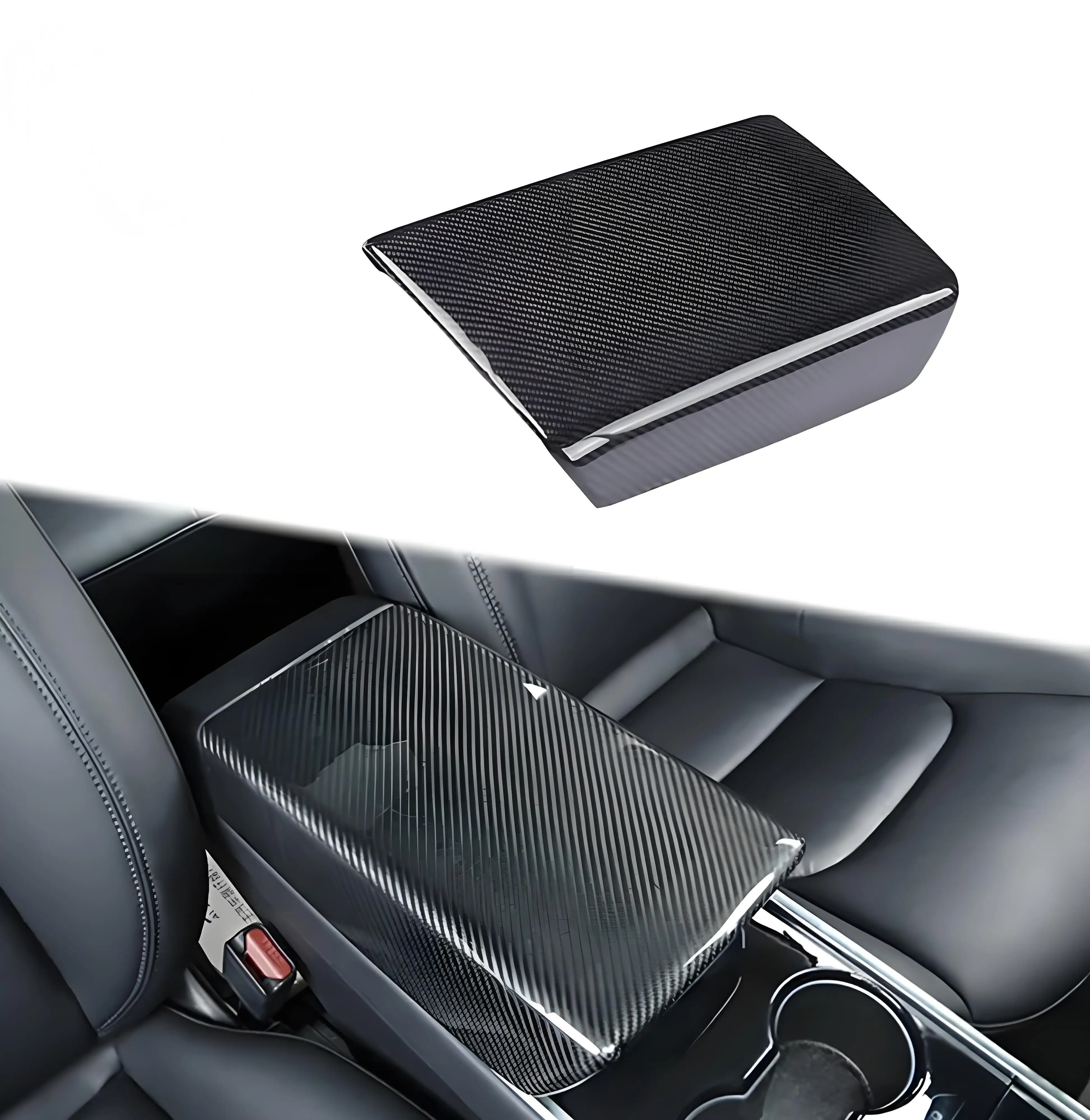 

Good Price Spare Parts Light Weight Carbon Fibre Car Armrest Box Cover for Mclaren