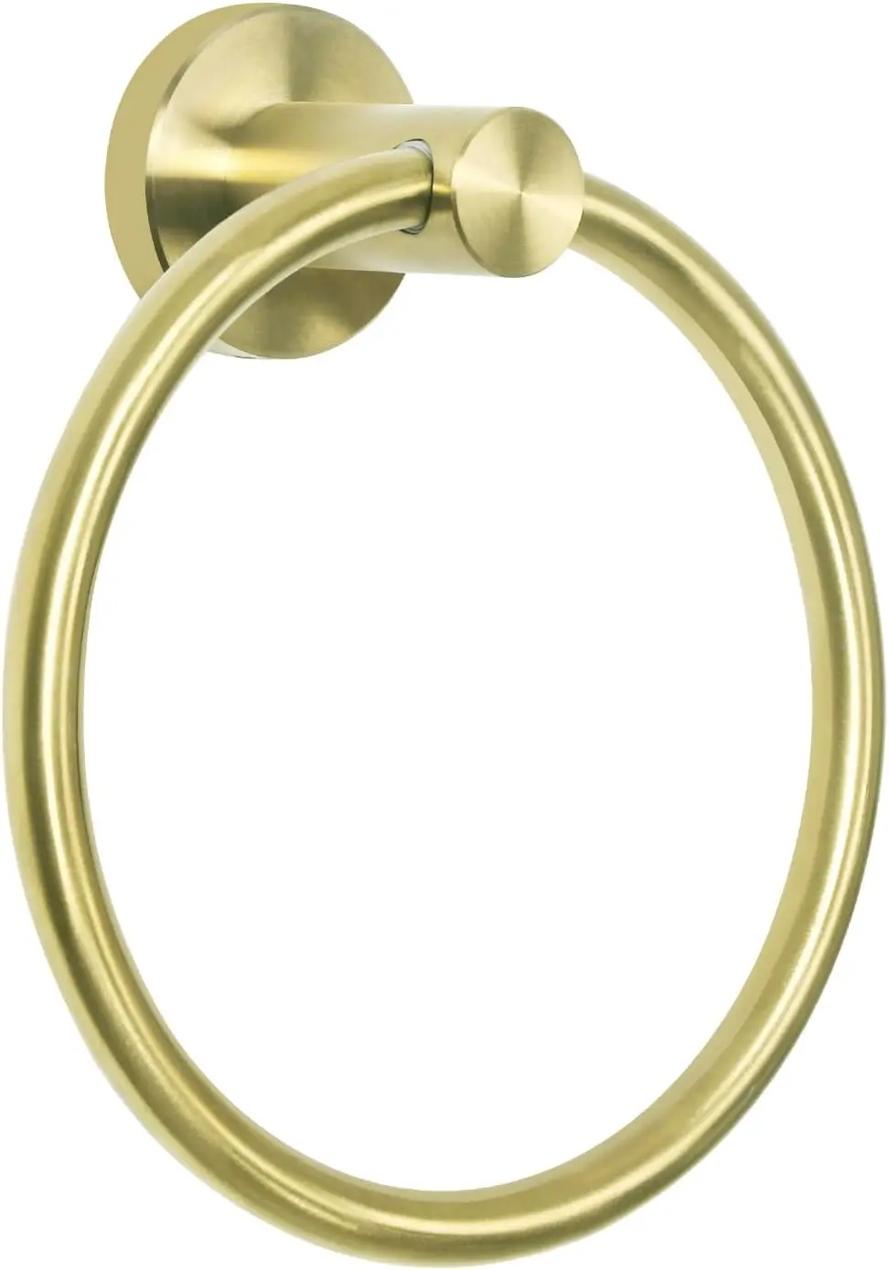 

Stainless Steel Towel Ring for Bathroom Hand Towel Holder Modern Circle Hanger Wall Mounted Brushed Gold