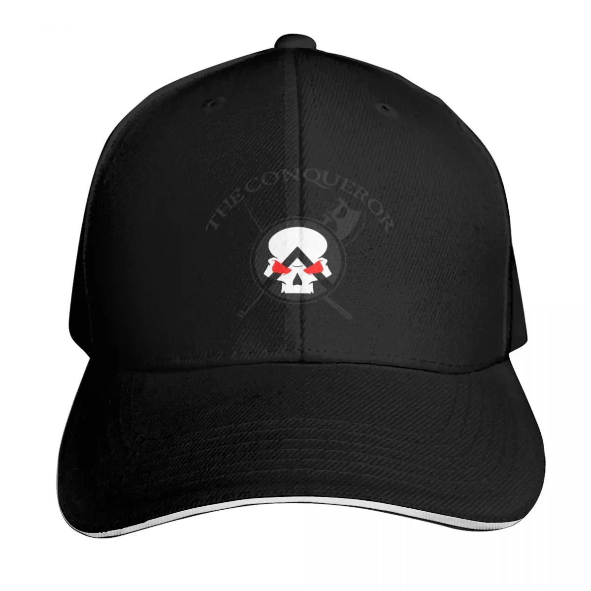 Casquette de baseball vintage personnalisée D.J Steidle The Conqueror (No Name) – Chapeau derby pour femme, idéal pour la plage, pour homme – Dropshipping