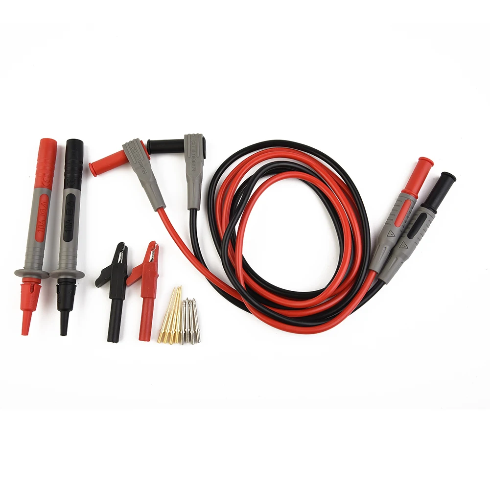 Reliable Multimeter Solutions Full Set of Tools Including Components Like For Alligator Clips and Dual Probe Sizes