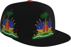 Fashion Haiti Flag Baseball Hat Men Women Baseball Cap Unisex Adjustable Haitian Trucker Caps