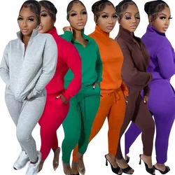 fall outfits women two piece set outfits pants sets 2 pieces sets tracksuit women sweatsuits hoodies sweatshirts winter clothes