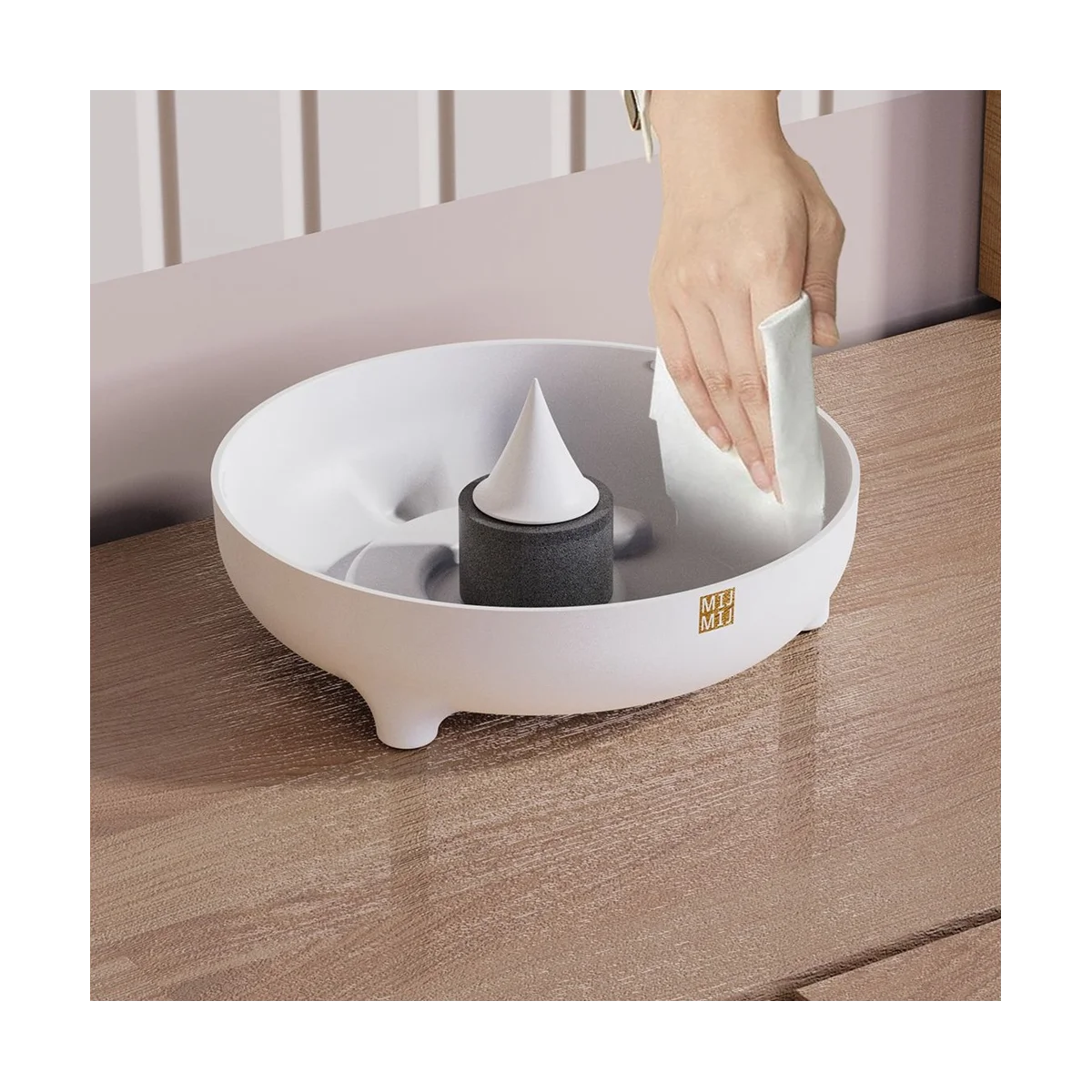 سطح المكتب كتم المرطب بالموجات فوق الصوتية مبيد المرطب 700 مل USB المرطب الناشر لغرفة النوم مكتب سطح المكتب المنزل-A-ABLM