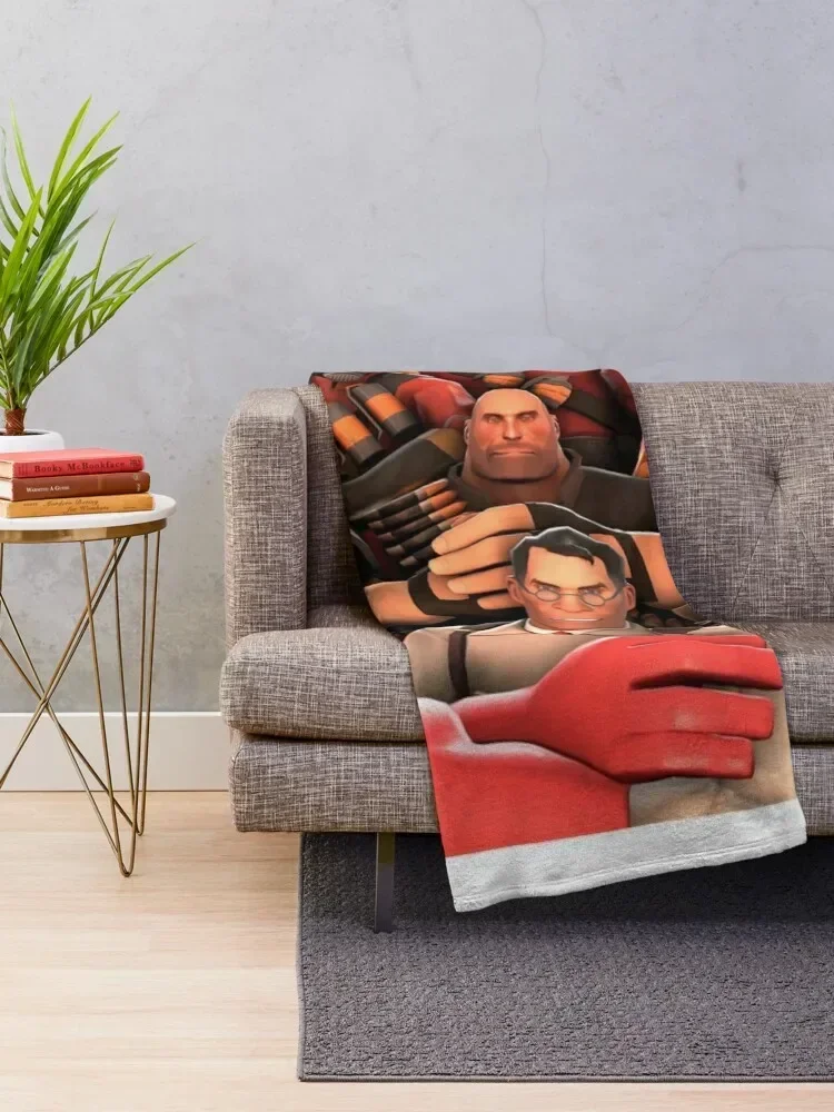 Team Fortress 2 Poster Art Throw Blanket christmas gifts Kid'S Blankets