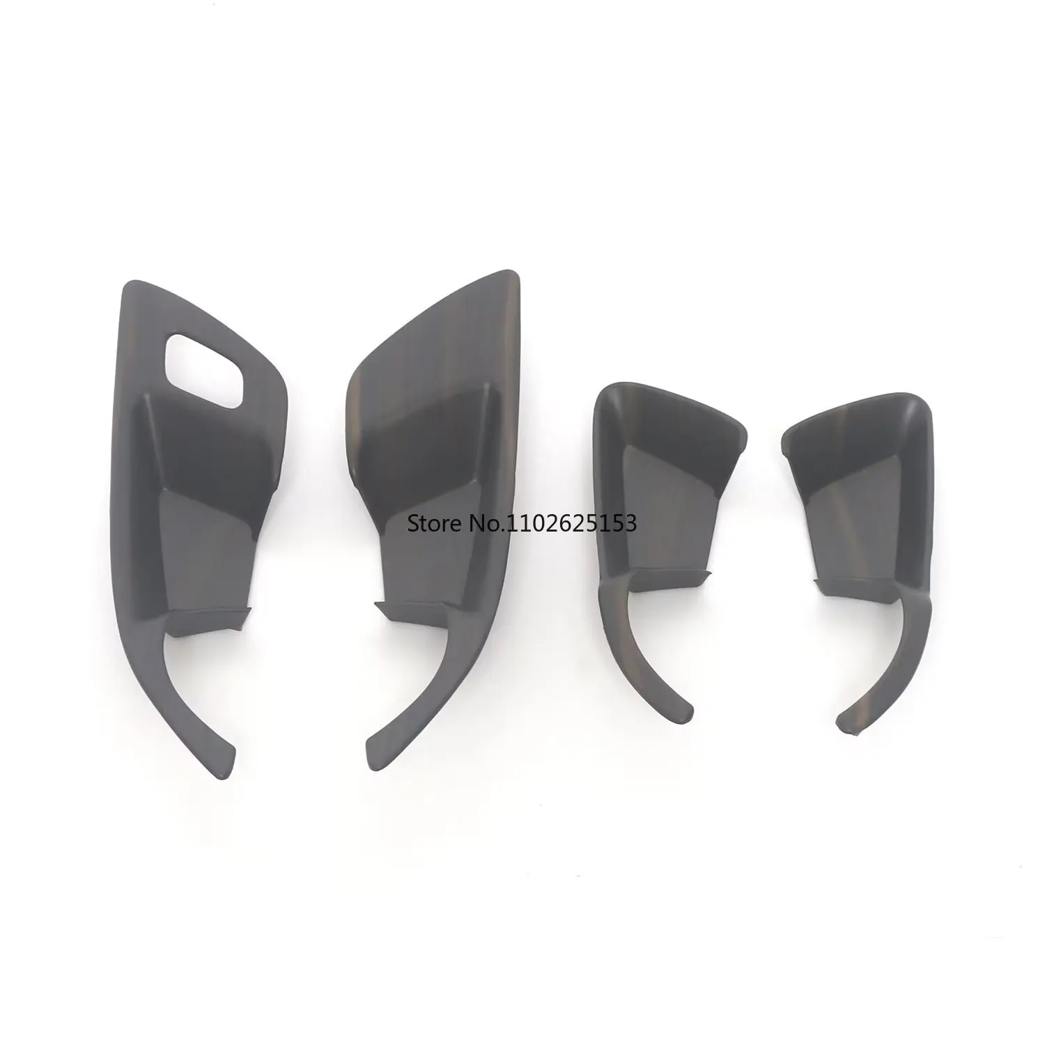 For Chevrolet Trax 2024+ ABS Carbon Fiber Protection Car Interior Door Handle Cover Decorative Accessories