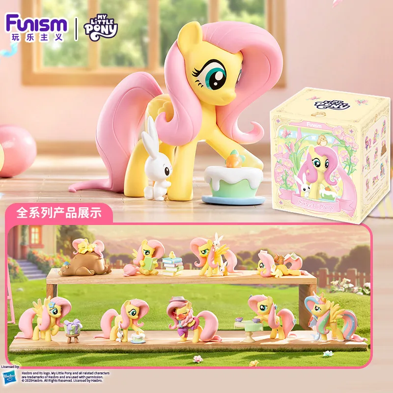 Funism My Little Pony Sweet Diary Fluttershy Mystery Blind Box Geschenke Spielzeugmodell Anime-Figuren Sammelornamente