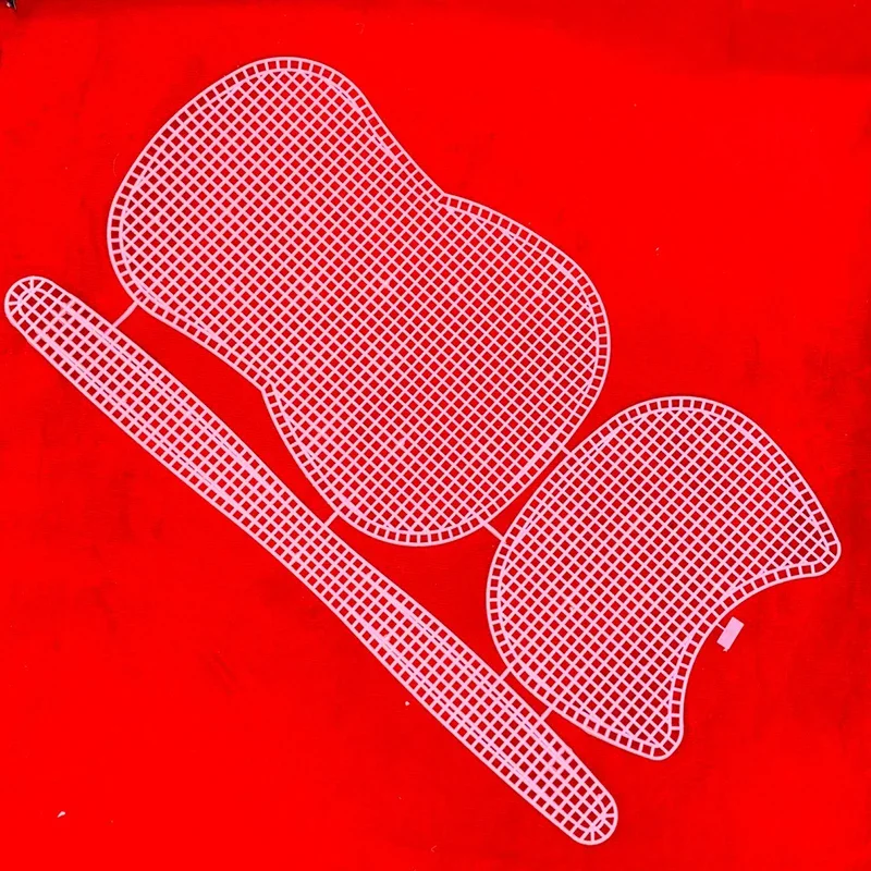 말굽 가방 메쉬 니팅 라이닝 위빙 플라스틱 메쉬 시트 액세서리 벨벳 DIY 호크 트림 도구 이지 니트 헬퍼 액세서리