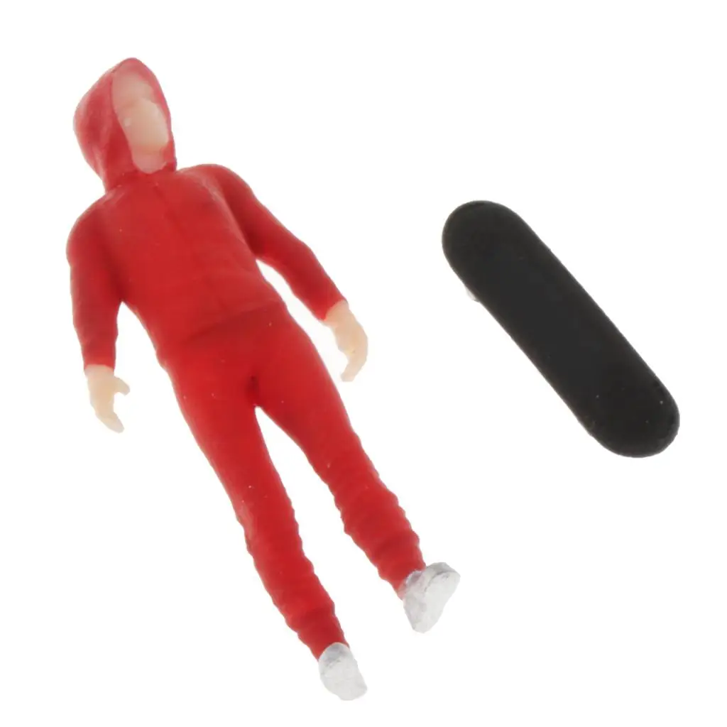 Figurina di azione in miniatura in scala 1:64 Figurina scorrevole dipinta