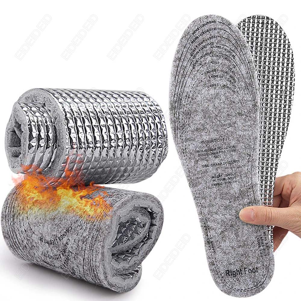 Felt Aluminum Foil Insoles Win - Men Shoes Eid 评论和价格