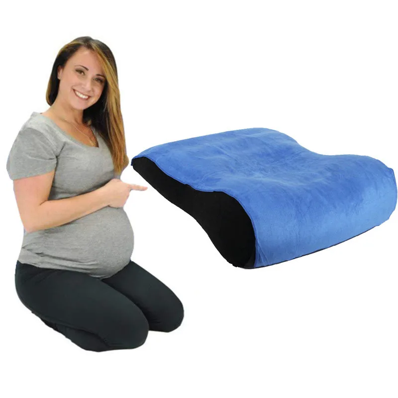 

Toughage New Inflatable Mattress Comfortable Sex Pillow For Pregnant Women Belly Support Pad With Hole Stomach Sleeping Cushion