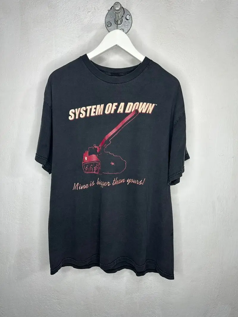 System of a Down Mine is Bigger Than Yours T Shirt Reprint S 5XL KH3875