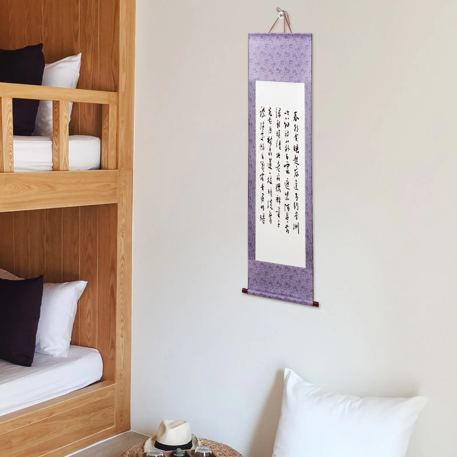 

Easel Blank Scroll Imitation Silk Paper Chinese Painting and Calligraphy Decoration