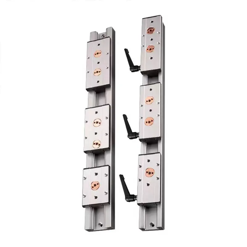 1pc Silver Built-in dual-axis linear guide 38mm SGR15N Roller slide 1 set: 1 SGB15N block and 1 SGR15N guide cnc Woodworking