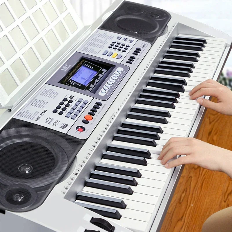 61 Keys Musical Keyboard Professional Piano Digital Flexible Electronic Organ Child Professional Teclado Musical Instruments