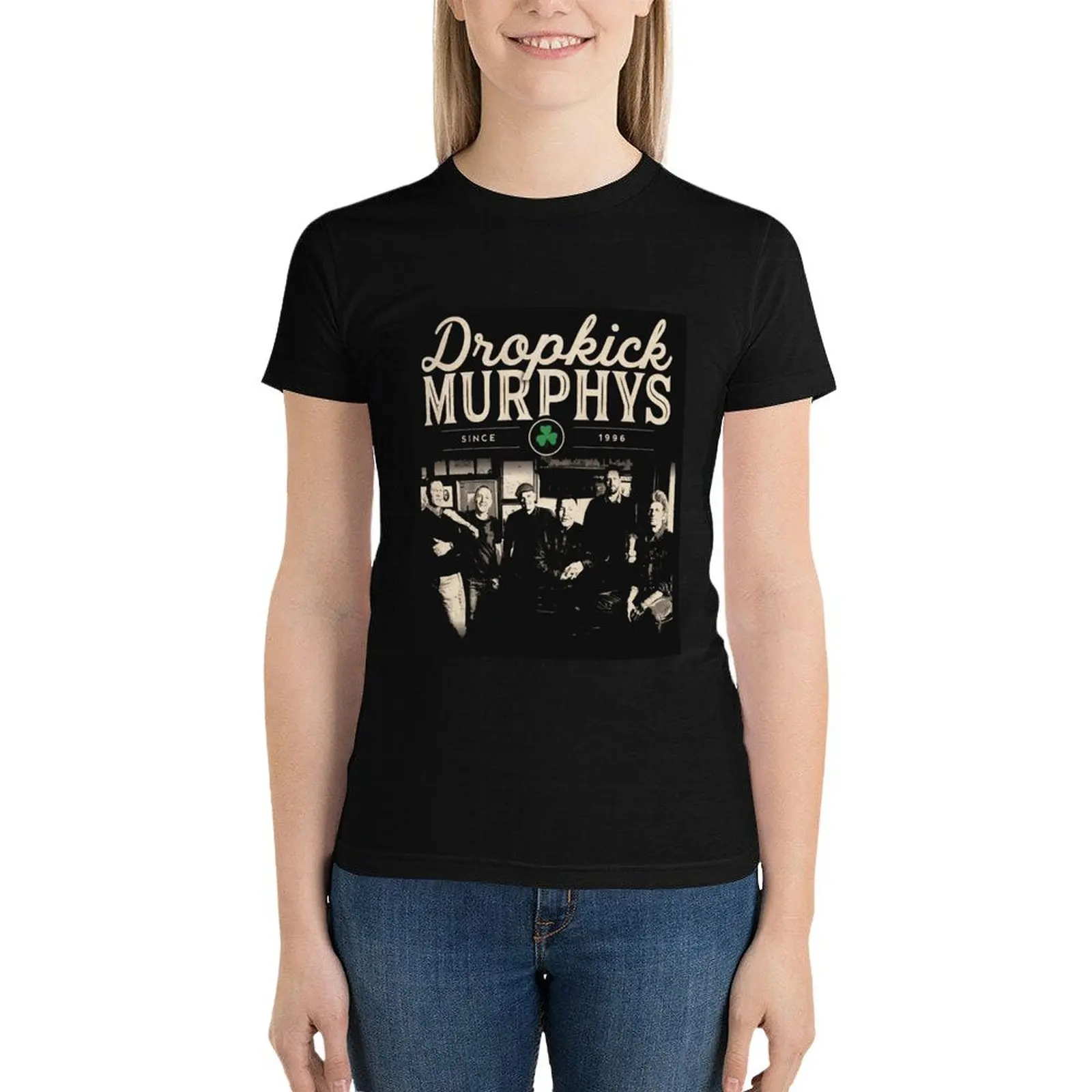 

New Dropkick Murphys T-Shirt tops graphics summer tops cute clothes tops for Women