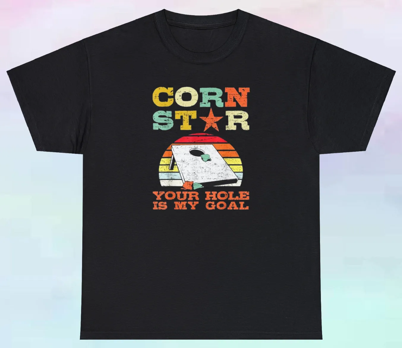 

Мужская рубашка Cornhole Corn Star Your Hole Is My Goal, забавная спортивная S-5XL