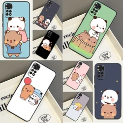 Cute BuBu DuDu Case For Xiaomi Redmi Note 10 Pro 8 9 10 11 12 Turbo 9S 10S 11S 12S Redmi 10C 9C 12C Funda