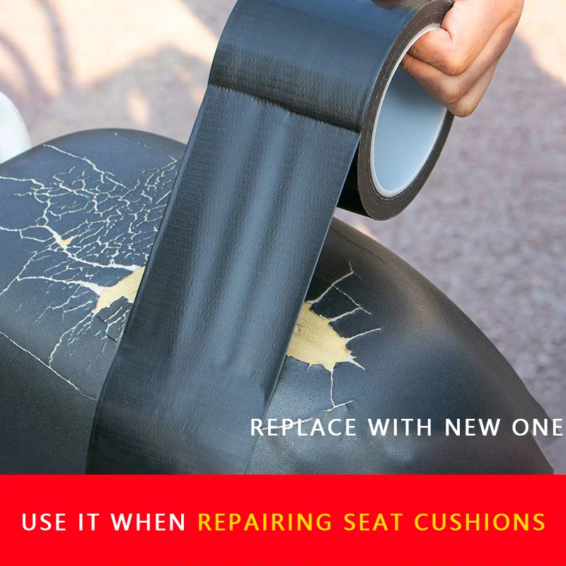 Self Adhesive Leather Repair Tape for Sofa Car Seats Handbags Jackets Furniture Shoes First Aid Patch Leather Patch DIY Black