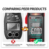 ST212 Digital Clamp Meter 400A Current True RMS Smart Plier Ammeter 6000 Multimeter DC AC NCV Tester-[A04I]