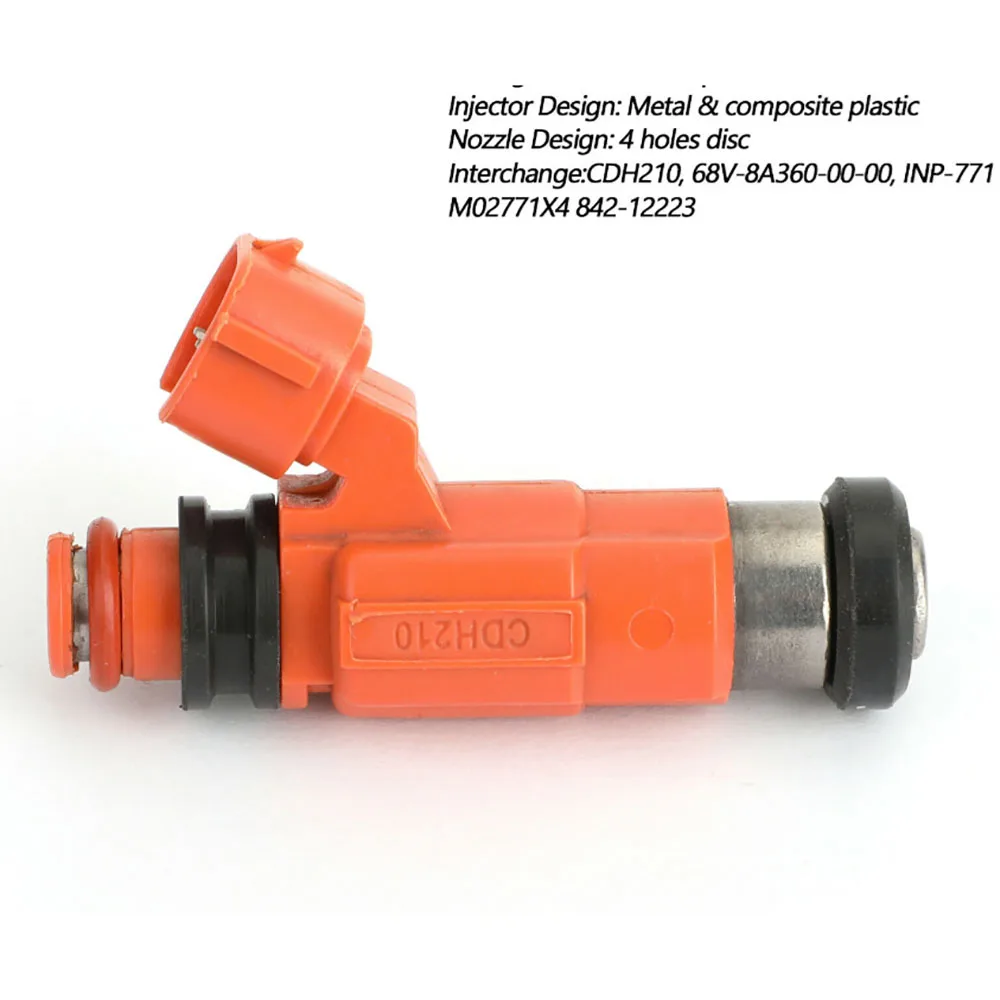 4Pcs/Set Fuel Injection Nozzle for Chrysler Dodge Mitsubishi Chevrolet Suzuki CDH210 0280155723 INP-771 MD319791
