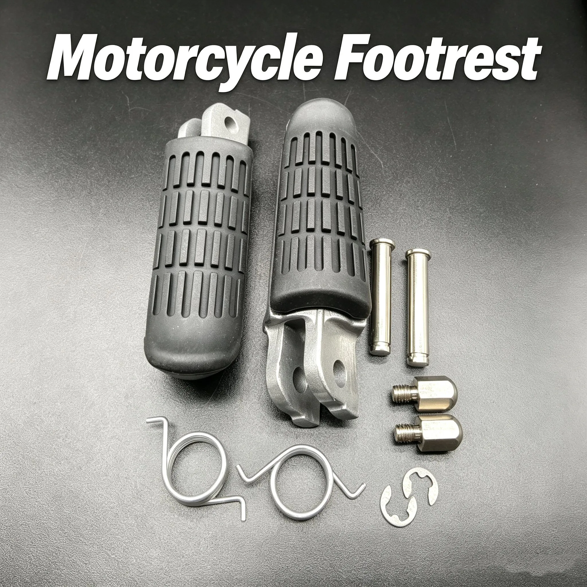 .Foot Pegs Front Footrest For Honda VFR800 Interceptor 1998-2001 CBR600F 1987-1998 CB600F Hornet 600 1998-2006 CBR1000F 1987-99 view 5